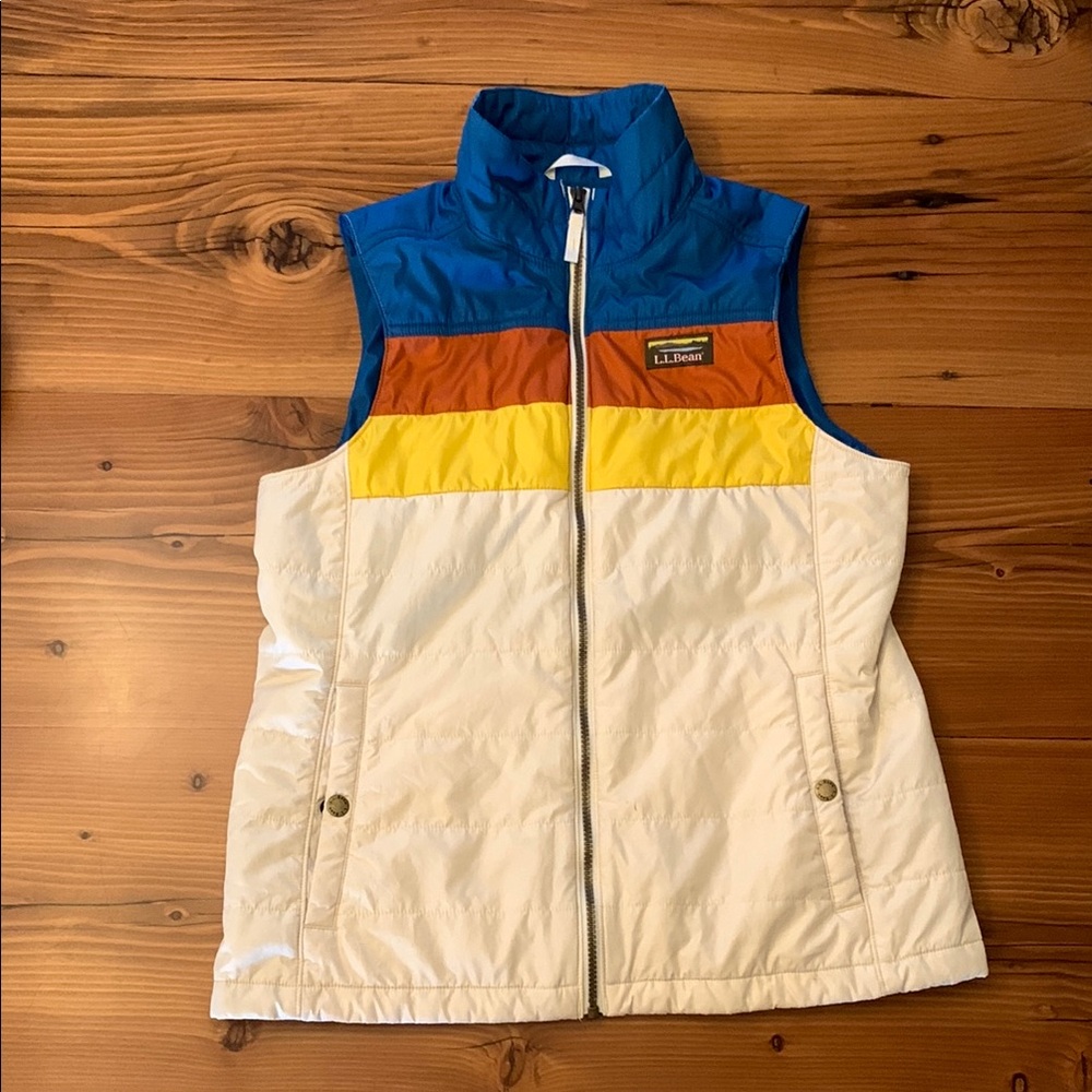 LL Bean insulated vest, size S, VGUC!